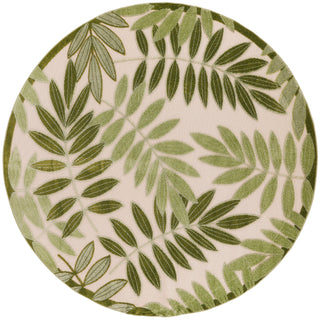 The Rug Corner Nourison Home Nourison Home - Aloha Ivory/Green Area Rug ALH18  