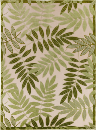 The Rug Corner Nourison Home Nourison Home - Aloha Ivory/Green Area Rug ALH18  