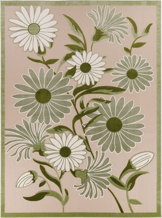 The Rug Corner Nourison Home Nourison Home - Aloha Ivory/Green Area Rug ALH33  