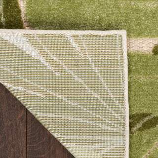 The Rug Corner Nourison Home Nourison Home - Aloha Ivory/Green Area Rug ALH40  