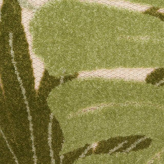 The Rug Corner Nourison Home Nourison Home - Aloha Ivory/Green Area Rug ALH40  