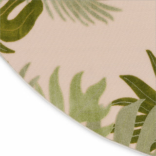 The Rug Corner Nourison Home Nourison Home - Aloha Ivory/Green Area Rug ALH40  