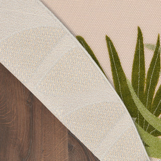 The Rug Corner Nourison Home Nourison Home - Aloha Ivory/Green Area Rug ALH40  