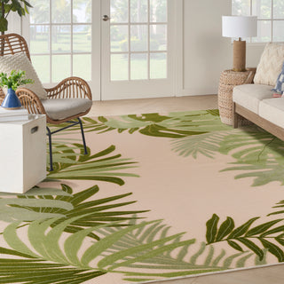 The Rug Corner Nourison Home Nourison Home - Aloha Ivory/Green Area Rug ALH40  