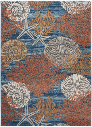 The Rug Corner Nourison Home Seaside SDS04 BLUMT Area Rugs  