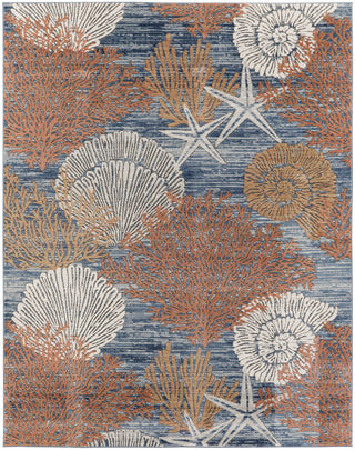 The Rug Corner Nourison Home Seaside SDS04 BLUMT Area Rugs  