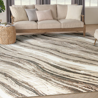The Rug Corner Nourison Home Sustainable Trends SUT05 BGEGY Area Rugs  