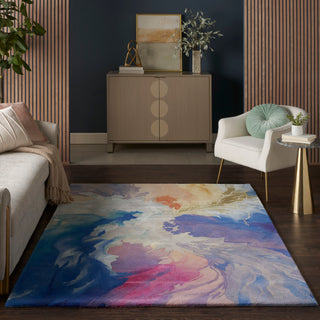 The Rug Corner Nourison Home Prismatic PRS37 BLMTC Area Rugs  