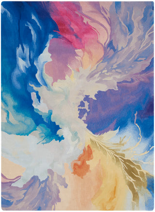 The Rug Corner Nourison Home Prismatic PRS37 BLMTC Area Rugs  