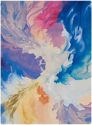 The Rug Corner Nourison Home Prismatic PRS37 BLMTC Area Rugs  