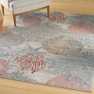 The Rug Corner Nourison Home Seaside SDS04 MULTI Area Rugs  