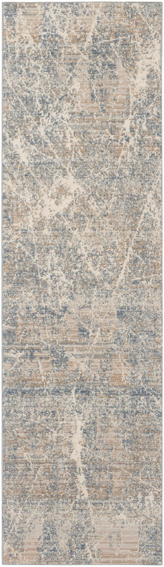 The Rug Corner Nourison Home Nourison Home - Exhale Beige/Blue Area Rug EXL02  