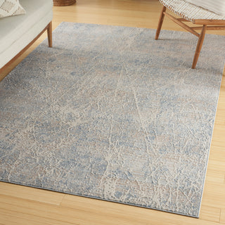 The Rug Corner Nourison Home Nourison Home - Exhale Beige/Blue Area Rug EXL02  