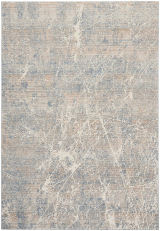 The Rug Corner Nourison Home Nourison Home - Exhale Beige/Blue Area Rug EXL02  