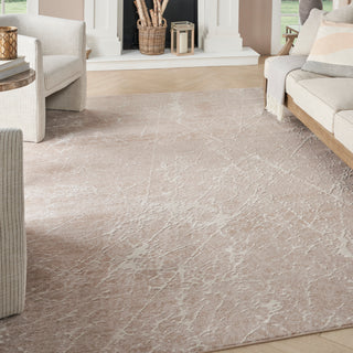 The Rug Corner Nourison Home Nourison Home - Exhale Mocha/Ivory Area Rug EXL02  