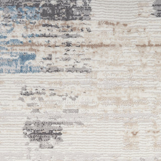 Calvin Klein Infinity - Ivory/Blue Area Rug IFN06