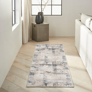 Calvin Klein Infinity - Ivory/Blue Area Rug IFN06