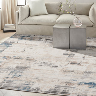 Calvin Klein Infinity - Ivory/Blue Area Rug IFN06