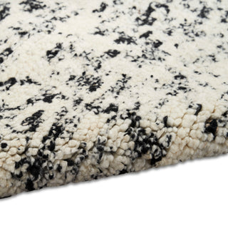 Calvin Klein Billows - Ivory/Black Area Rug BIL01