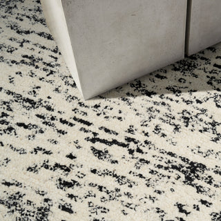 Calvin Klein Billows - Ivory/Black Area Rug BIL01