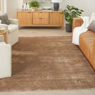 Nourison Home - Luxurious Taupe Area Rug LRS02