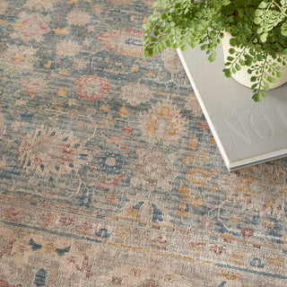 Nourison Home - Luxurious Ivory/Blue Area Rug LRS03