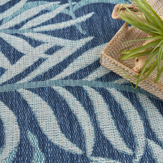 The Rug Corner Nourison Home Garden Oasis GOA01 NAVY Area Rugs  