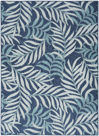 The Rug Corner Nourison Home Garden Oasis GOA01 NAVY Area Rugs  