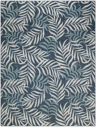 The Rug Corner Nourison Home Garden Oasis GOA01 NAVY Area Rugs  