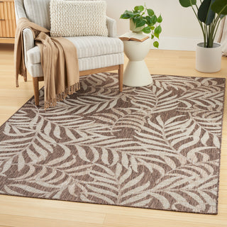 The Rug Corner Nourison Home Garden Oasis GOA01 MOCHA Area Rugs  
