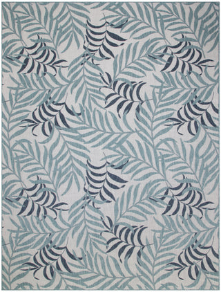 The Rug Corner Nourison Home Garden Oasis GOA01 BLUE Area Rugs  