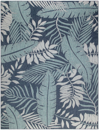 The Rug Corner Nourison Home Garden Oasis GOA02 NAVY Area Rugs  