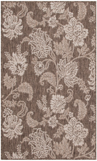 The Rug Corner Nourison Home Garden Oasis GOA03 MOCHA Area Rugs  