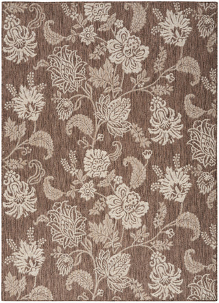 The Rug Corner Nourison Home Garden Oasis GOA03 MOCHA Area Rugs  