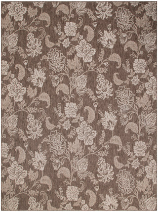 The Rug Corner Nourison Home Garden Oasis GOA03 MOCHA Area Rugs  