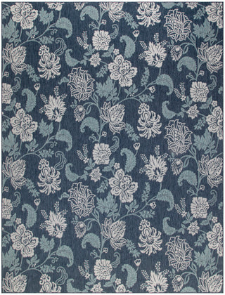 The Rug Corner Nourison Home Nourison Home - Garden Oasis Navy Area Rug GOA03  