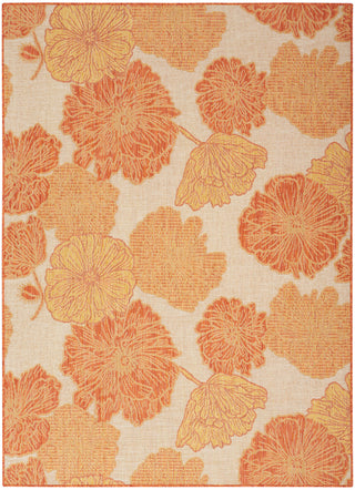 The Rug Corner Nourison Home Nourison Home - Garden Oasis Coral Area Rug GOA04  