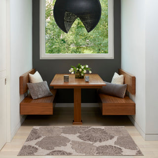 The Rug Corner Nourison Home Garden Oasis GOA04 NATRL Area Rugs  