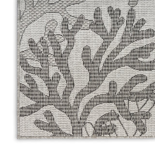 The Rug Corner Nourison Home Garden Oasis GOA05 GREY Area Rugs  