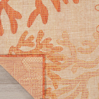 The Rug Corner Nourison Home Nourison Home - Garden Oasis Coral Area Rug GOA05  
