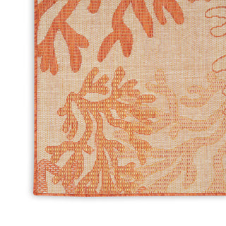 The Rug Corner Nourison Home Nourison Home - Garden Oasis Coral Area Rug GOA05  