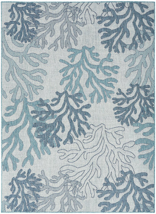 The Rug Corner Nourison Home Garden Oasis GOA05 BLUE Area Rugs  