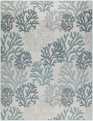 The Rug Corner Nourison Home Garden Oasis GOA05 BLUE Area Rugs  