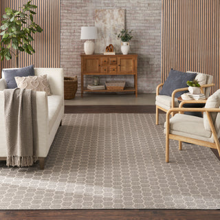 The Rug Corner Nourison Home Twist Reversible TWS01 GREY Area Rugs  