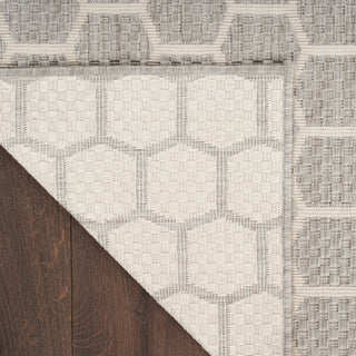 The Rug Corner Nourison Home Twist Reversible TWS01 GREY Area Rugs  