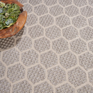 The Rug Corner Nourison Home Twist Reversible TWS01 GREY Area Rugs  