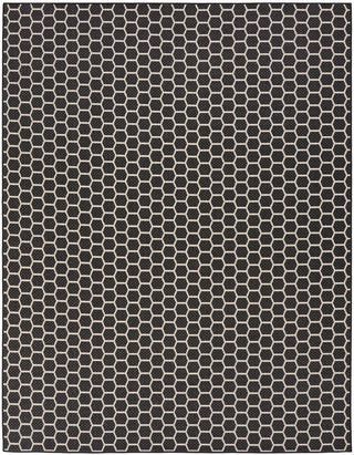 The Rug Corner Nourison Home Twist Reversible TWS01 BLACK Area Rugs  