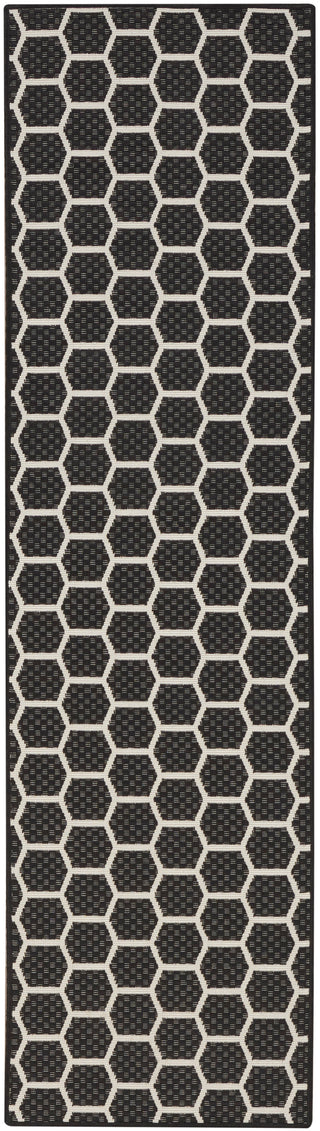 The Rug Corner Nourison Home Twist Reversible TWS01 BLACK Area Rugs  
