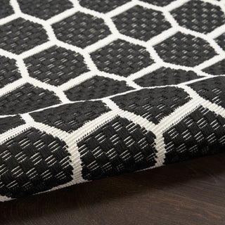 The Rug Corner Nourison Home Twist Reversible TWS01 BLACK Area Rugs  