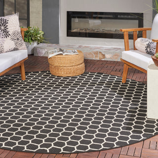 The Rug Corner Nourison Home Twist Reversible TWS01 BLACK Area Rugs  